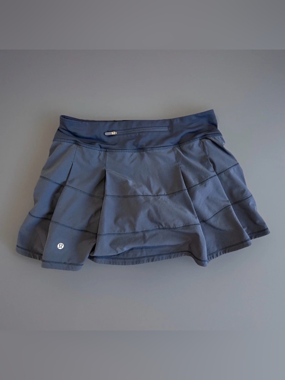 lululemon athletica Dark Blue Pleated Athletic Skort